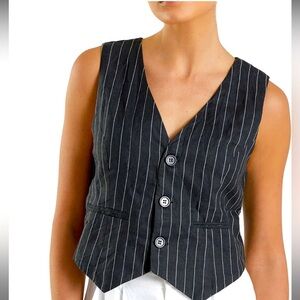 DISSH BNWT Black Vest